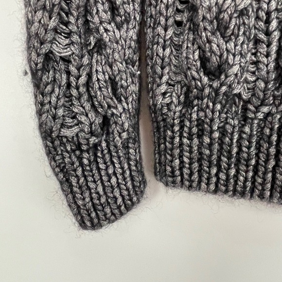 PORTS 1961 Mohair Blend Cable Knit Sweater XS Luxury Designer $780